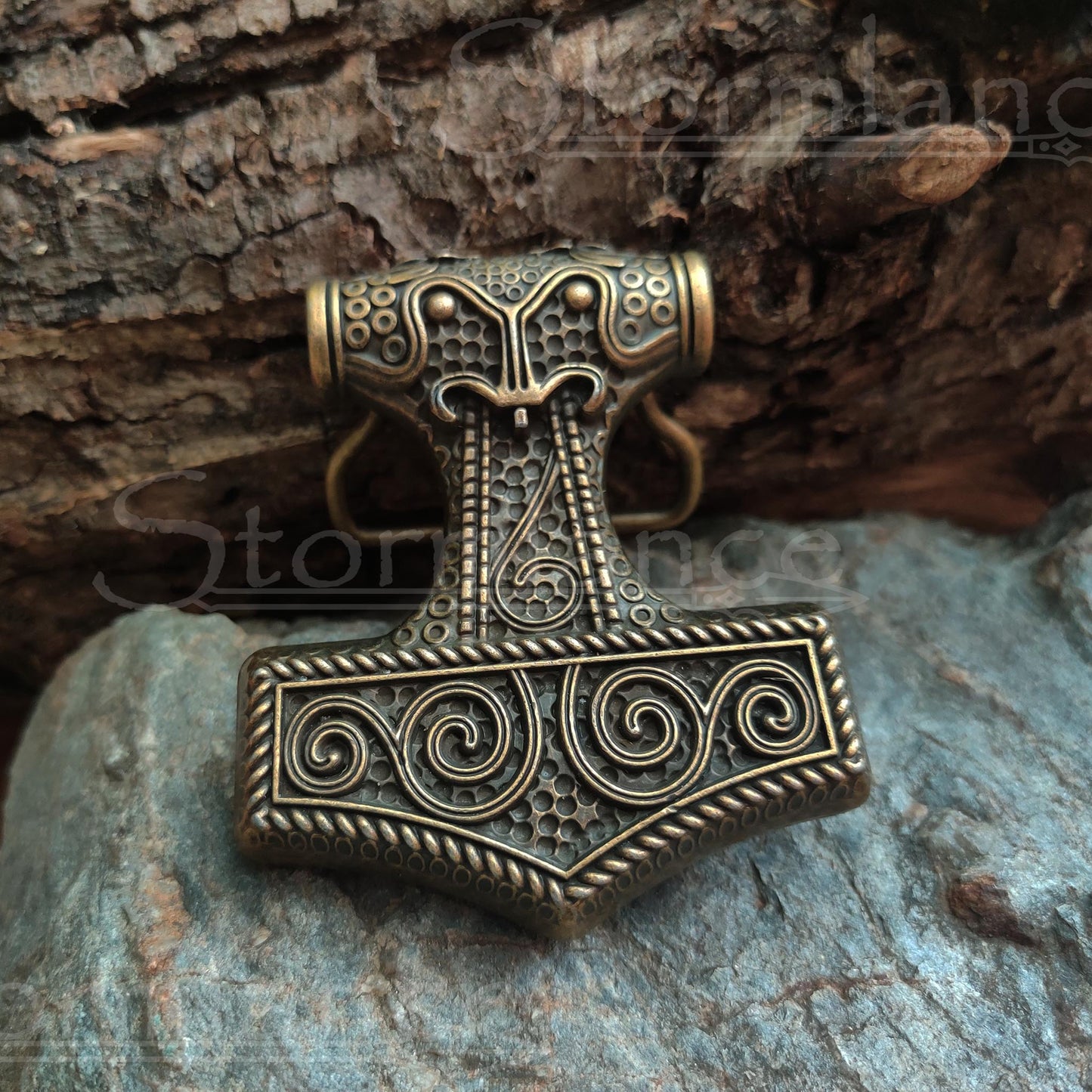 Viking Belt Buckle, Stainless Steel