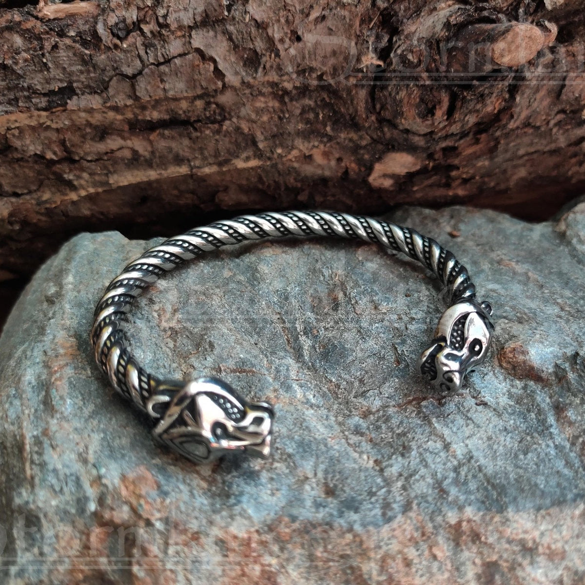Bear Bracelet, Stainless Steel - Stormlance