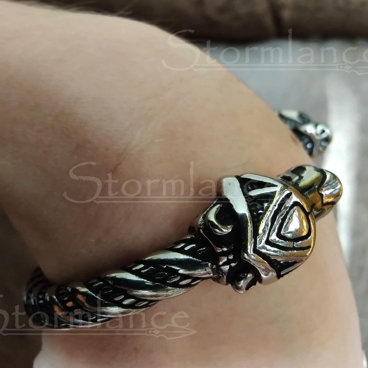 Bear Bracelet, Stainless Steel - Stormlance