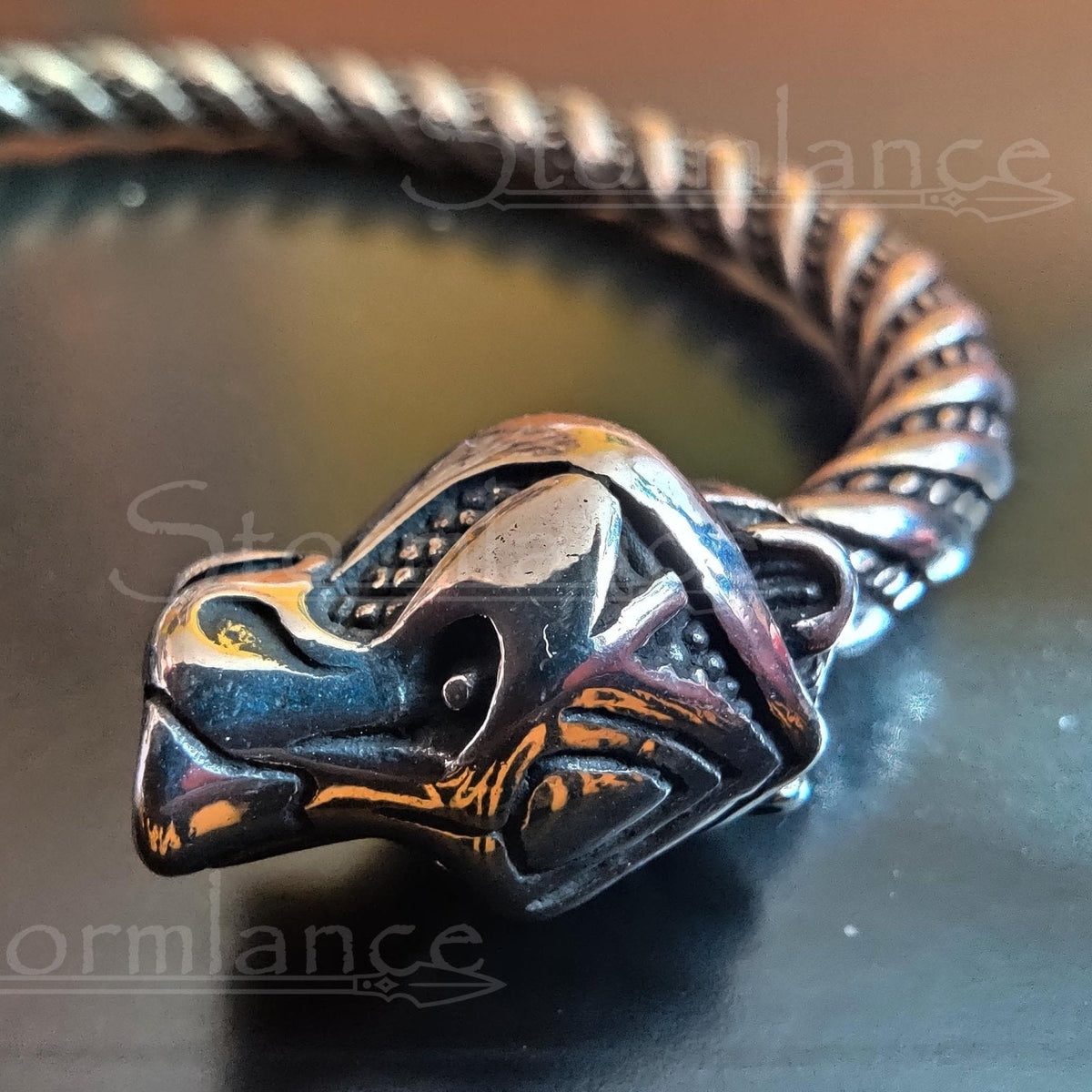 Bear Bracelet, Stainless Steel - Stormlance