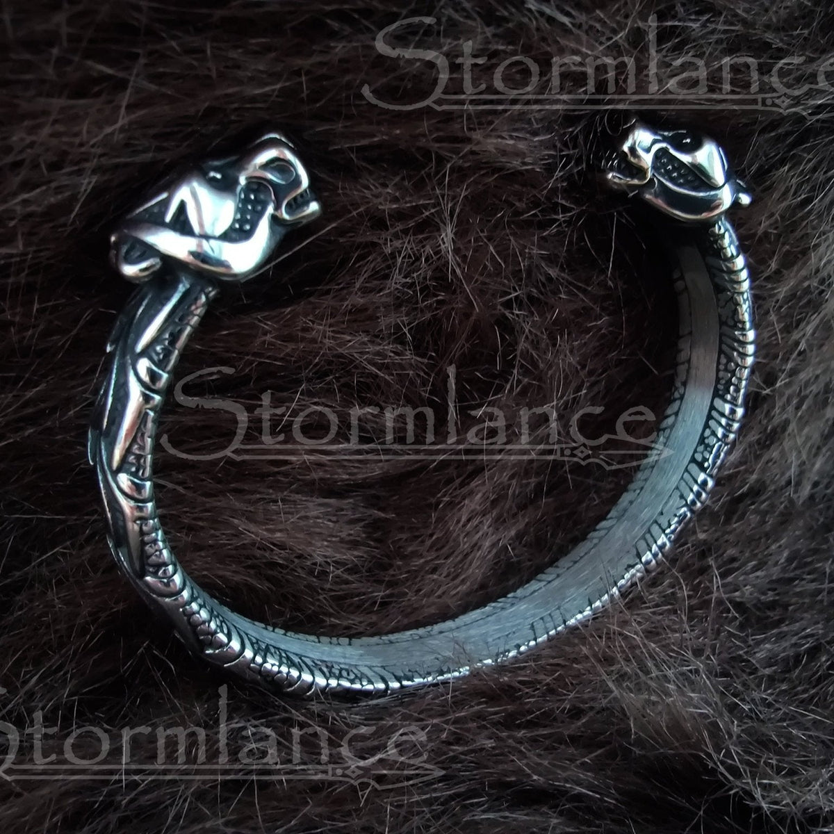 Berserker Bear Bracelet, Stainless Steel - Stormlance