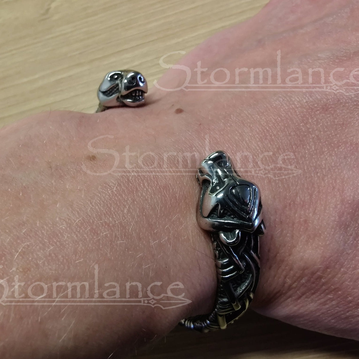 Berserker Bear Bracelet, Stainless Steel - Stormlance