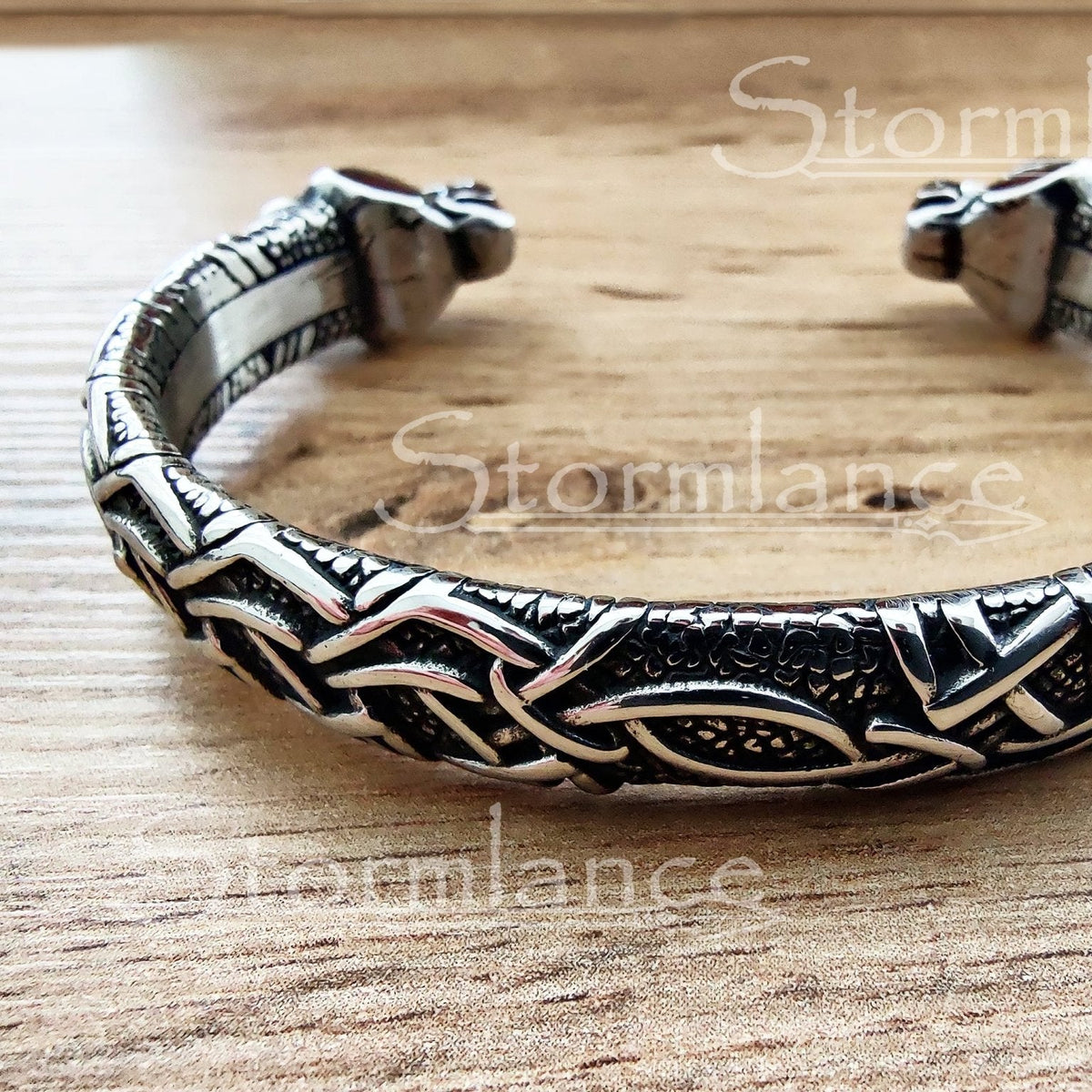 Berserker Bear Bracelet, Stainless Steel - Stormlance