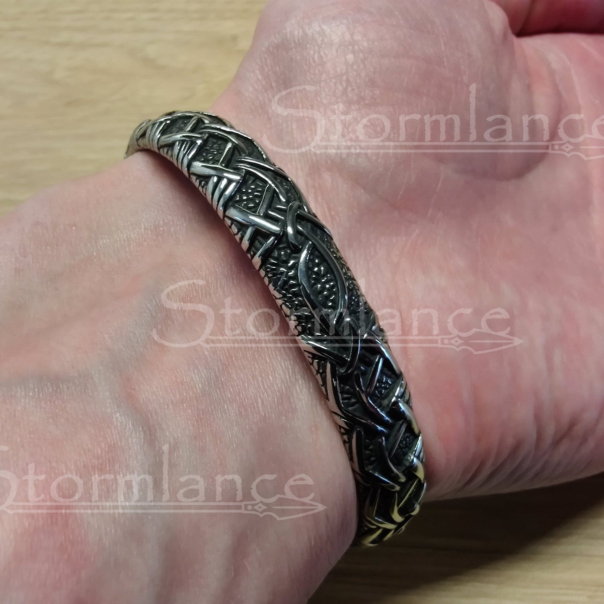 Berserker Bear Bracelet, Stainless Steel - Stormlance