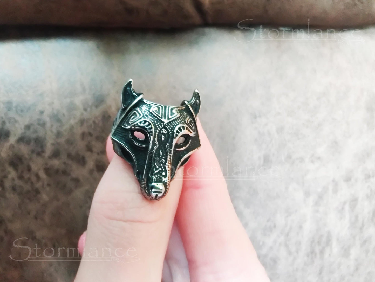 Fenrir Ring, Stainless Steel - Stormlance