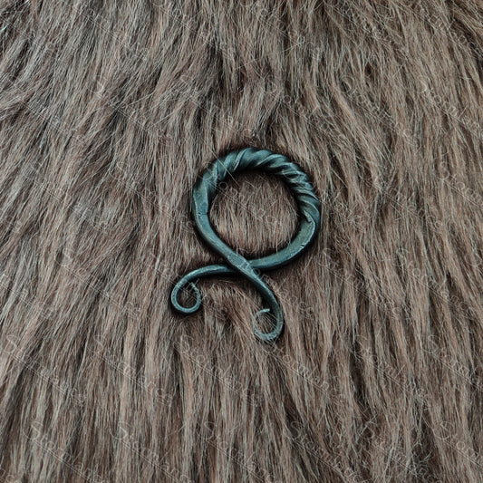 Troll Cross Pendant, Iron