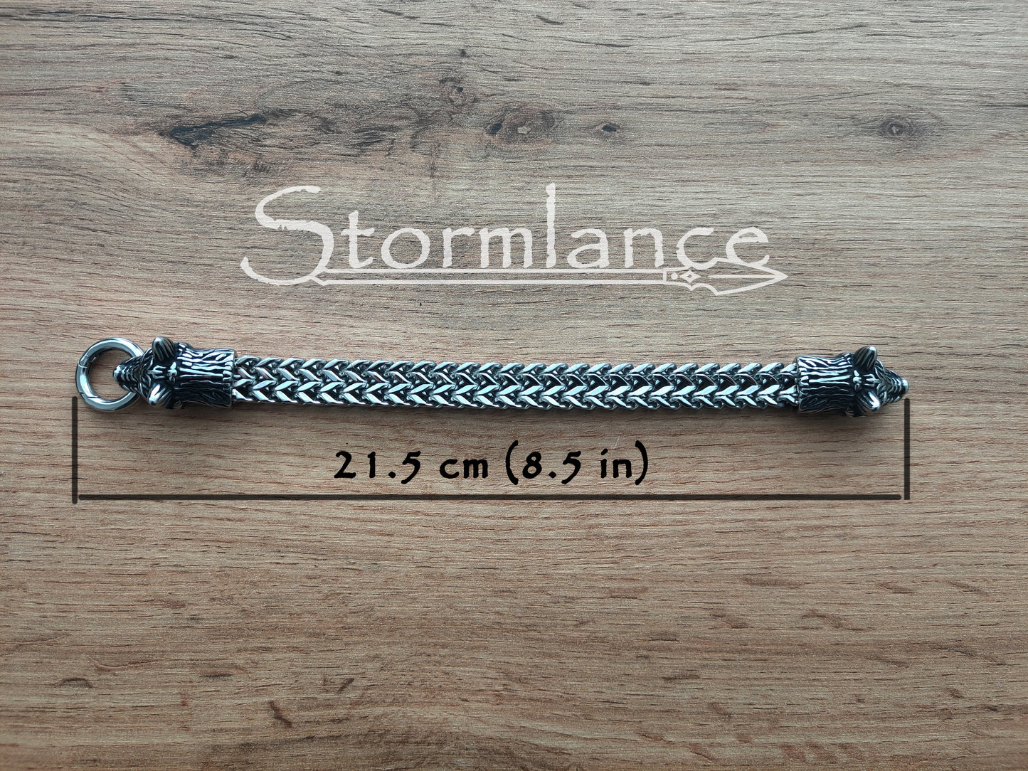 Wolf Bracelet, Stainless Steel