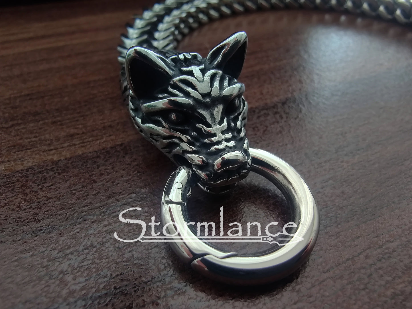 Wolf Bracelet, Stainless Steel