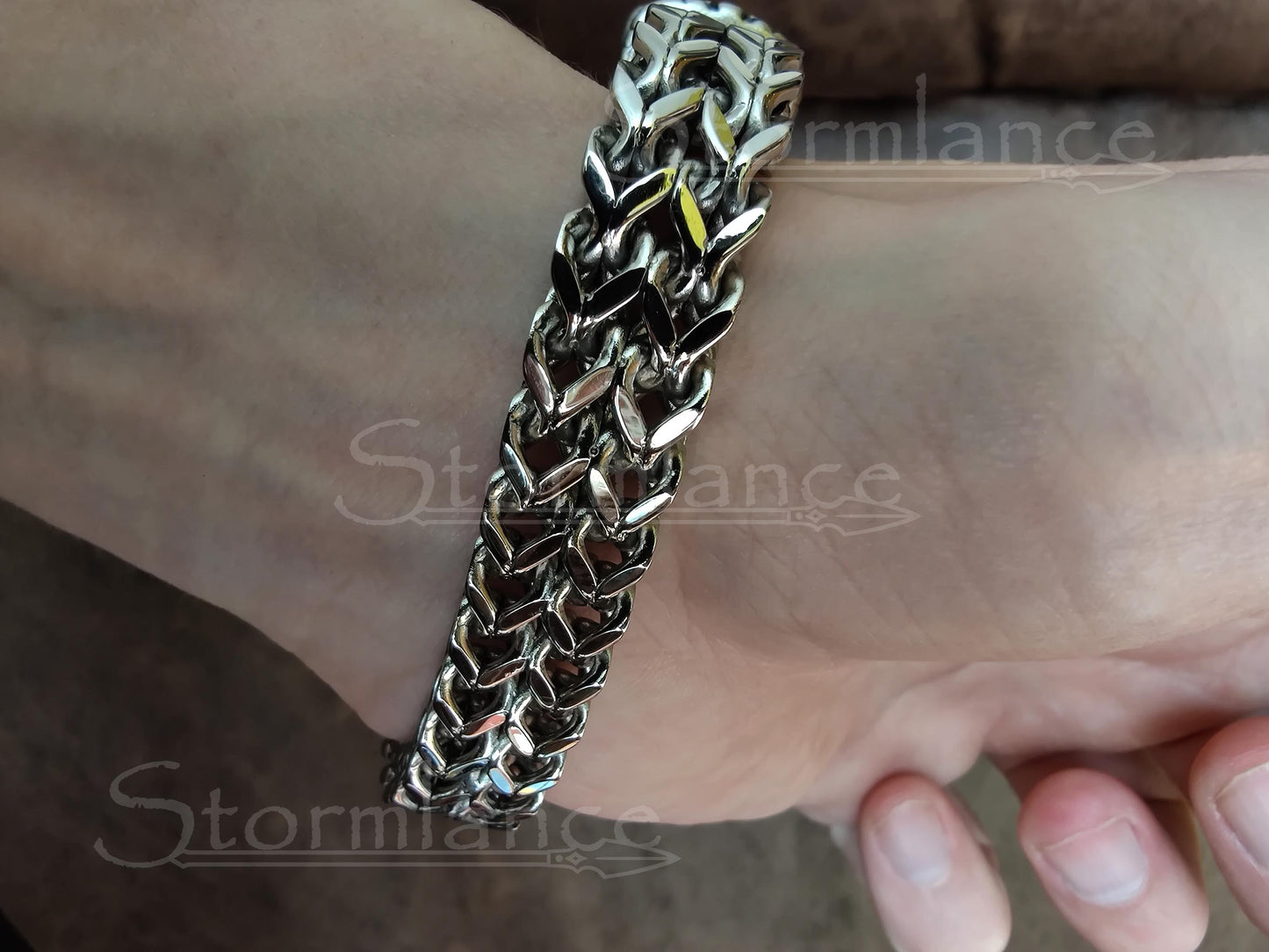 Wolf Bracelet, Stainless Steel