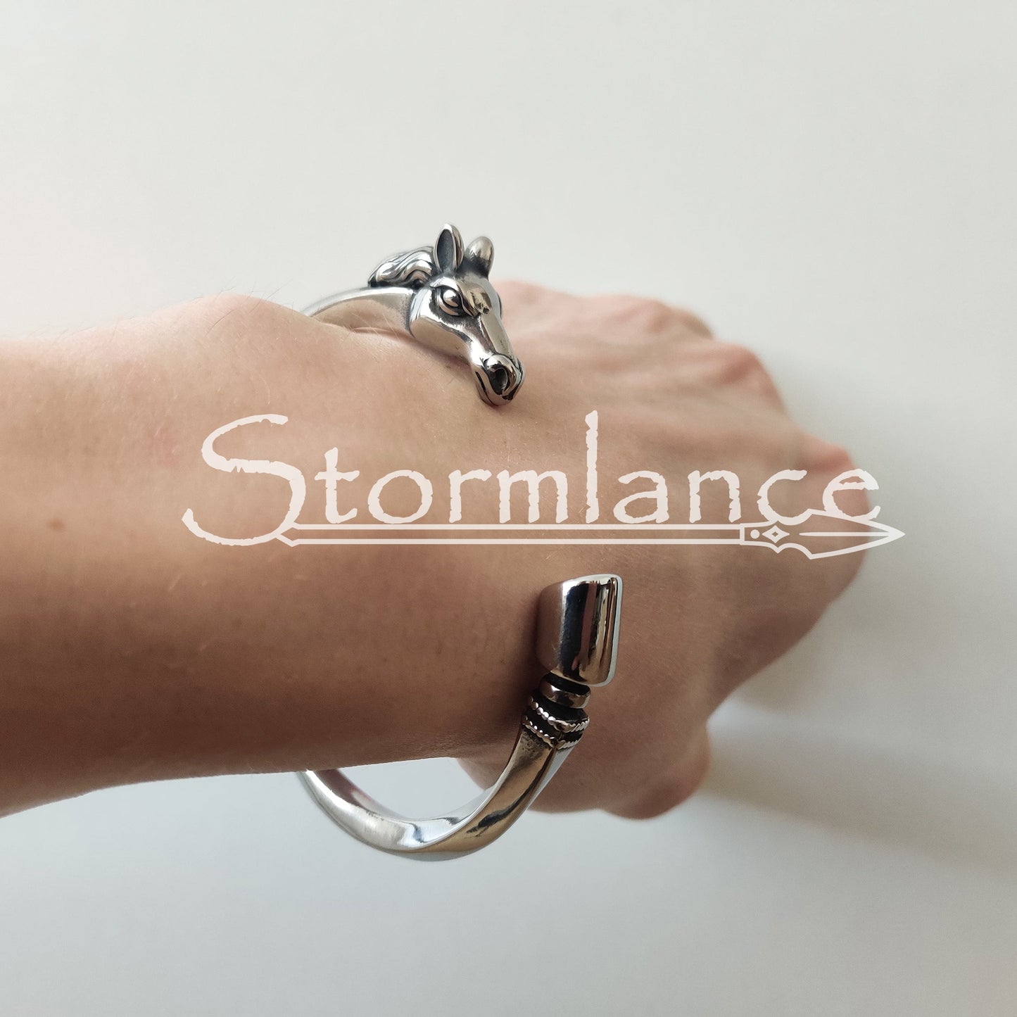 Sleipnir Arm Ring – 316L Stainless Steel