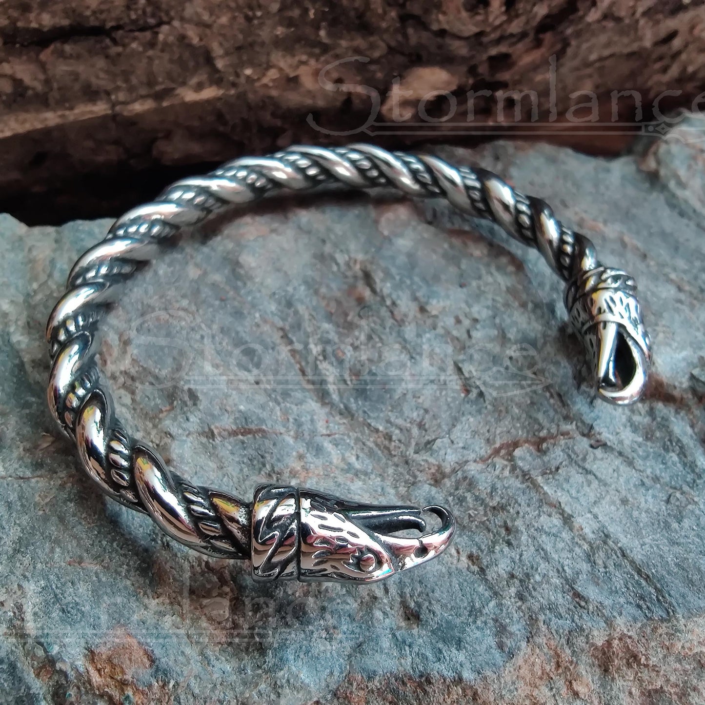 Odin's Ravens Bracelet, Stainless Steel