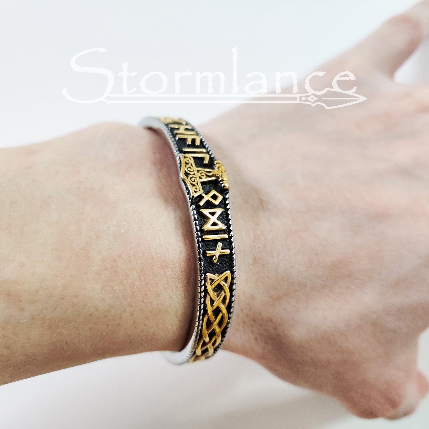 Mjolnir Bracelet – 316L Stainless Steel