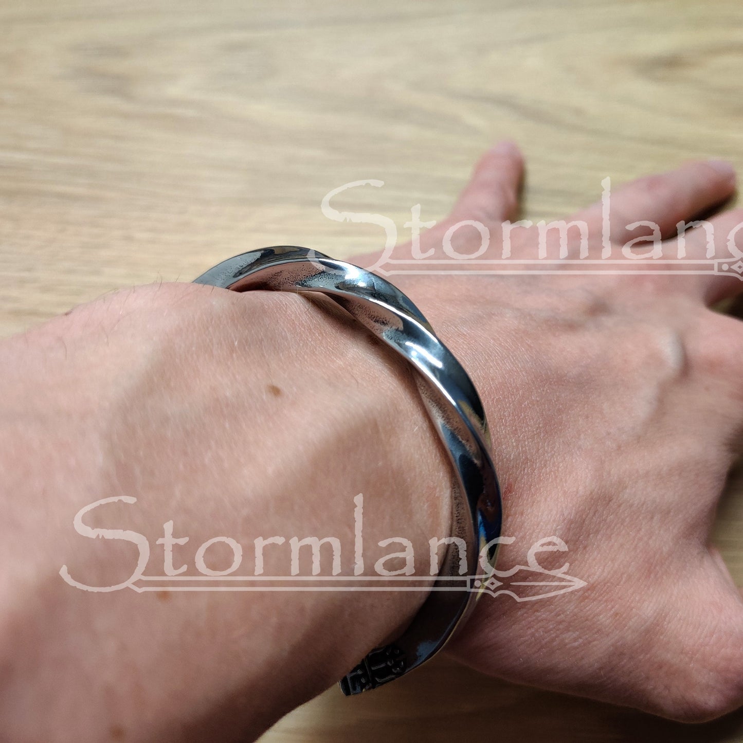 Sleipnir Arm Ring – 316L Stainless Steel