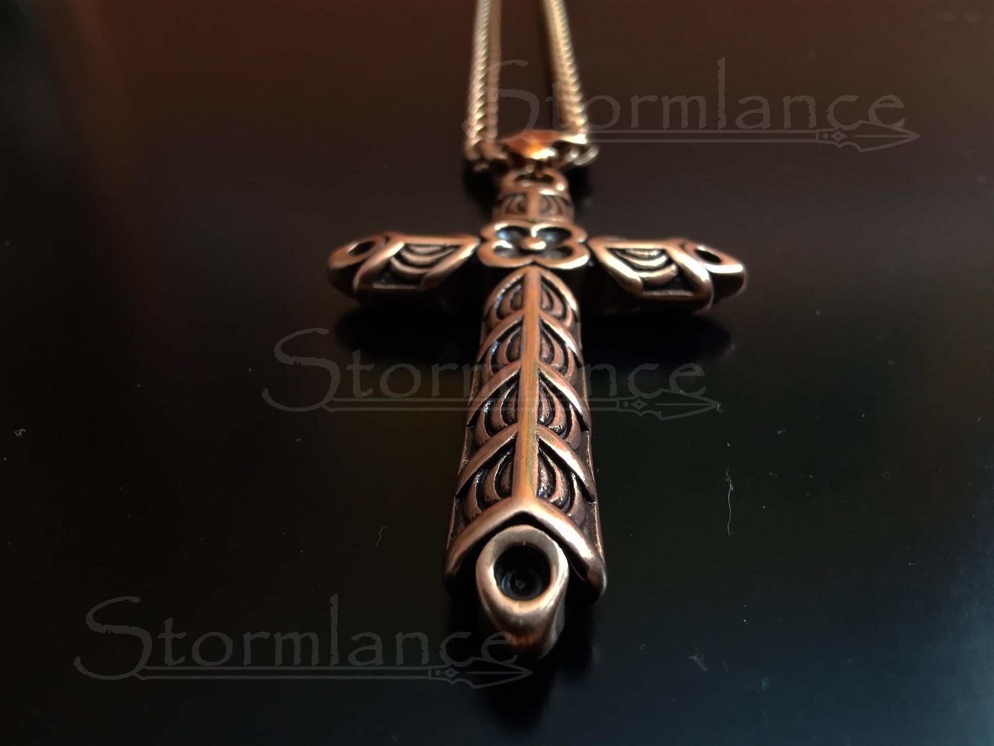 Athelstan Cross Pendant, Stainless Steel - Stormlance