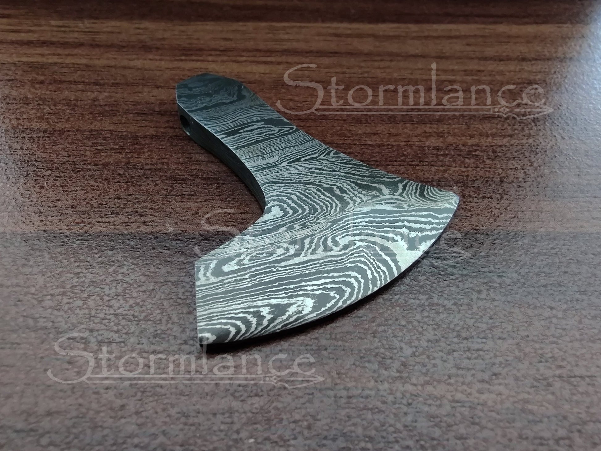 Axe Pendant, Damascus Steel - Stormlance