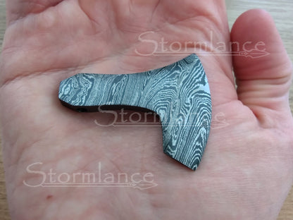 Axe Pendant, Damascus Steel - Stormlance