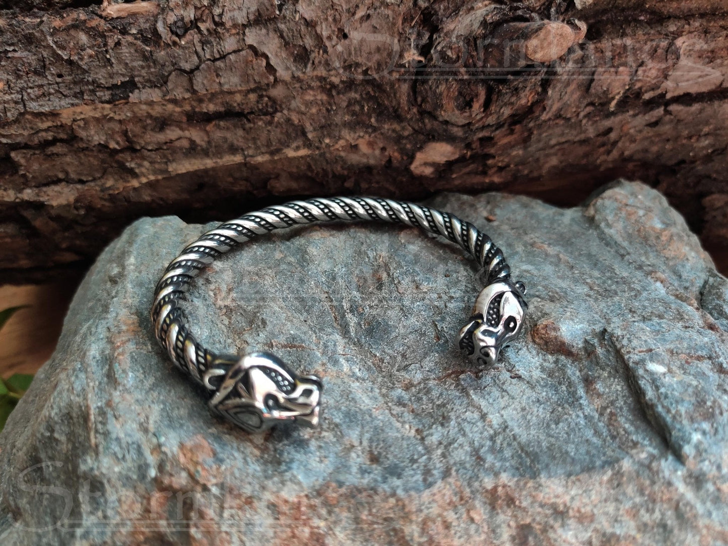 Bear Bracelet, Stainless Steel - Stormlance