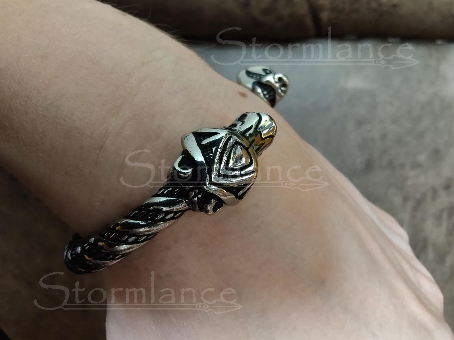 Bear Bracelet, Stainless Steel - Stormlance