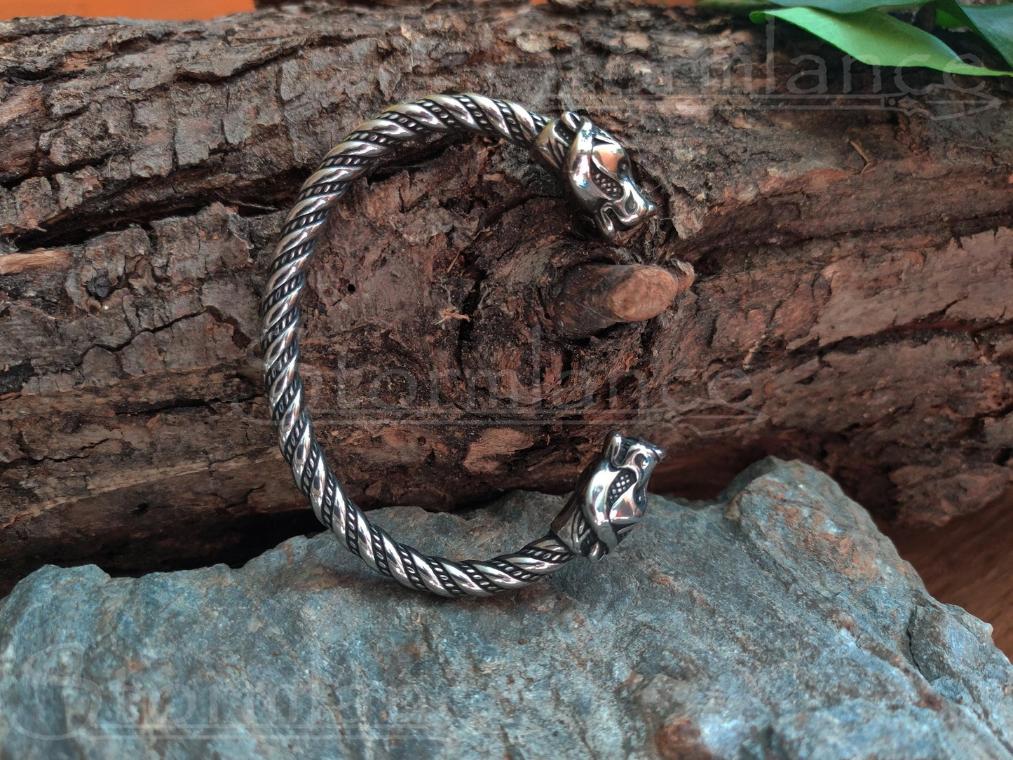 Bear Bracelet, Stainless Steel - Stormlance