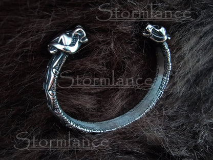 Berserker Bear Bracelet, Stainless Steel - Stormlance