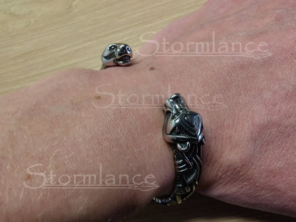 Berserker Bear Bracelet, Stainless Steel - Stormlance