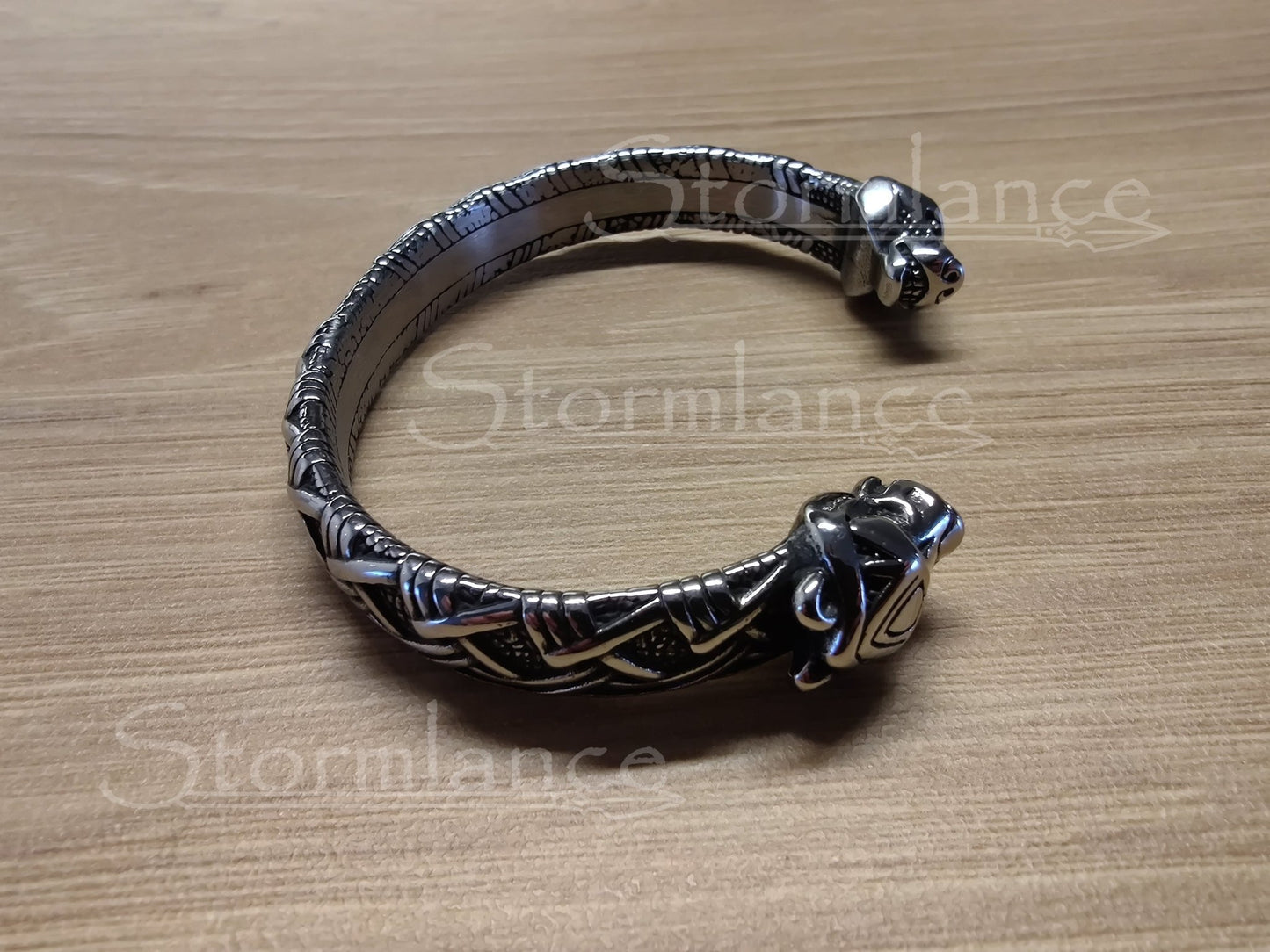 Berserker Bear Bracelet, Stainless Steel - Stormlance