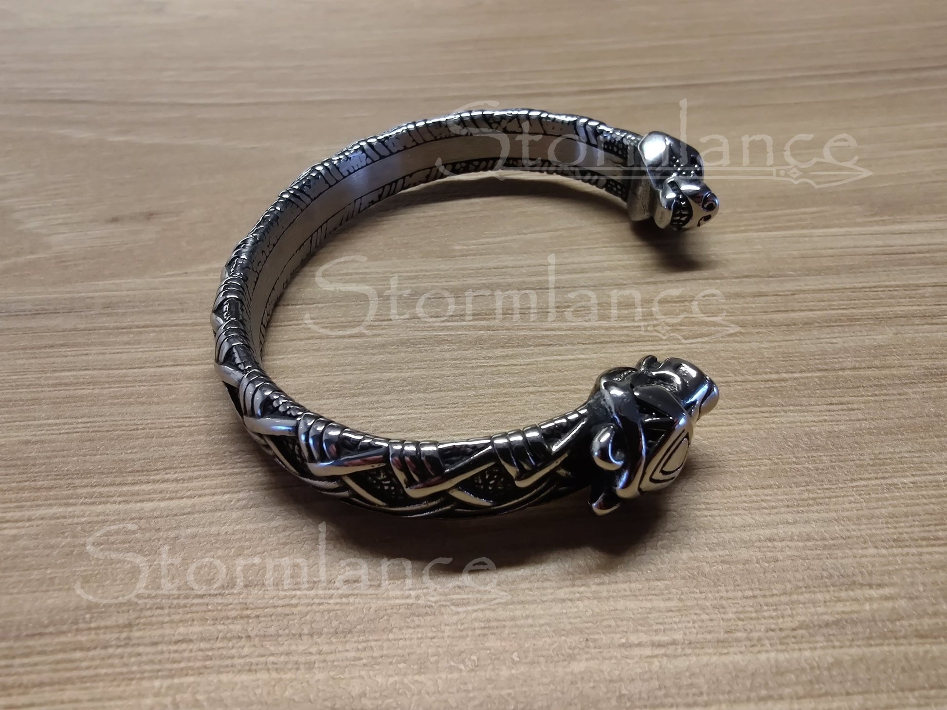 Berserker Bear Bracelet, Stainless Steel - Stormlance