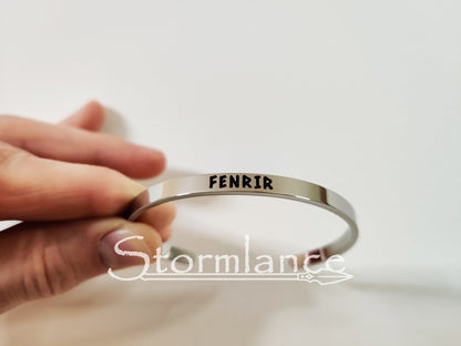 Fenrir Bracelet, Stainless Steel - Stormlance