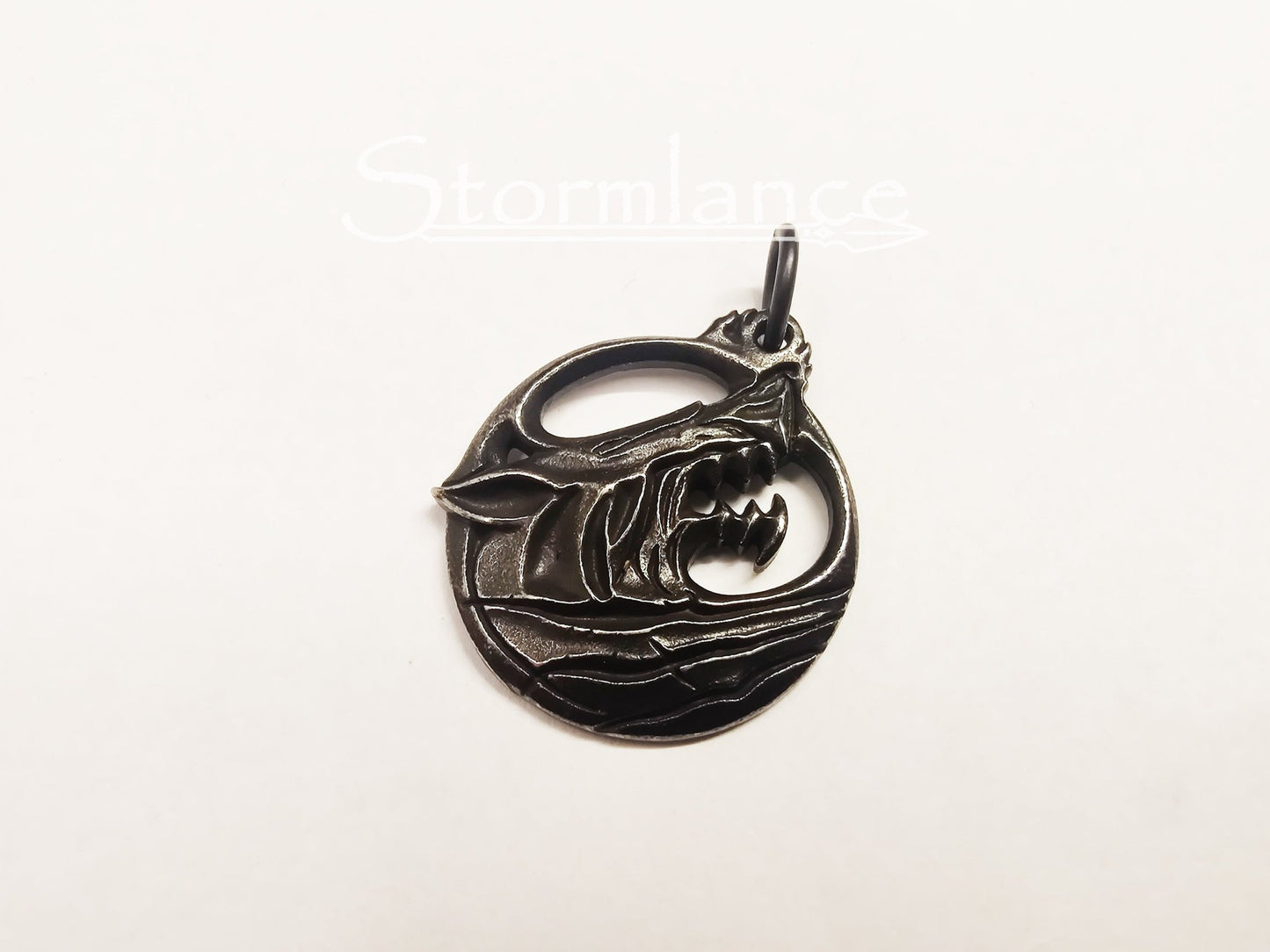 Fenrir Pendant, Stainless Steel - Stormlance