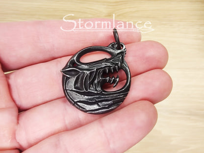 Fenrir Pendant, Stainless Steel - Stormlance