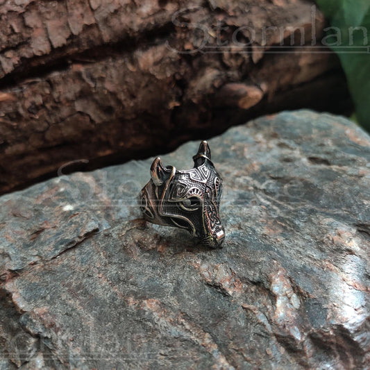 Fenrir Ring, Stainless Steel - Stormlance