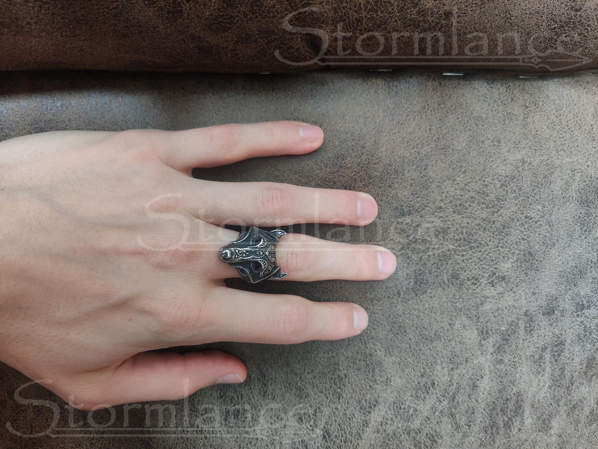 Fenrir Ring, Stainless Steel - Stormlance