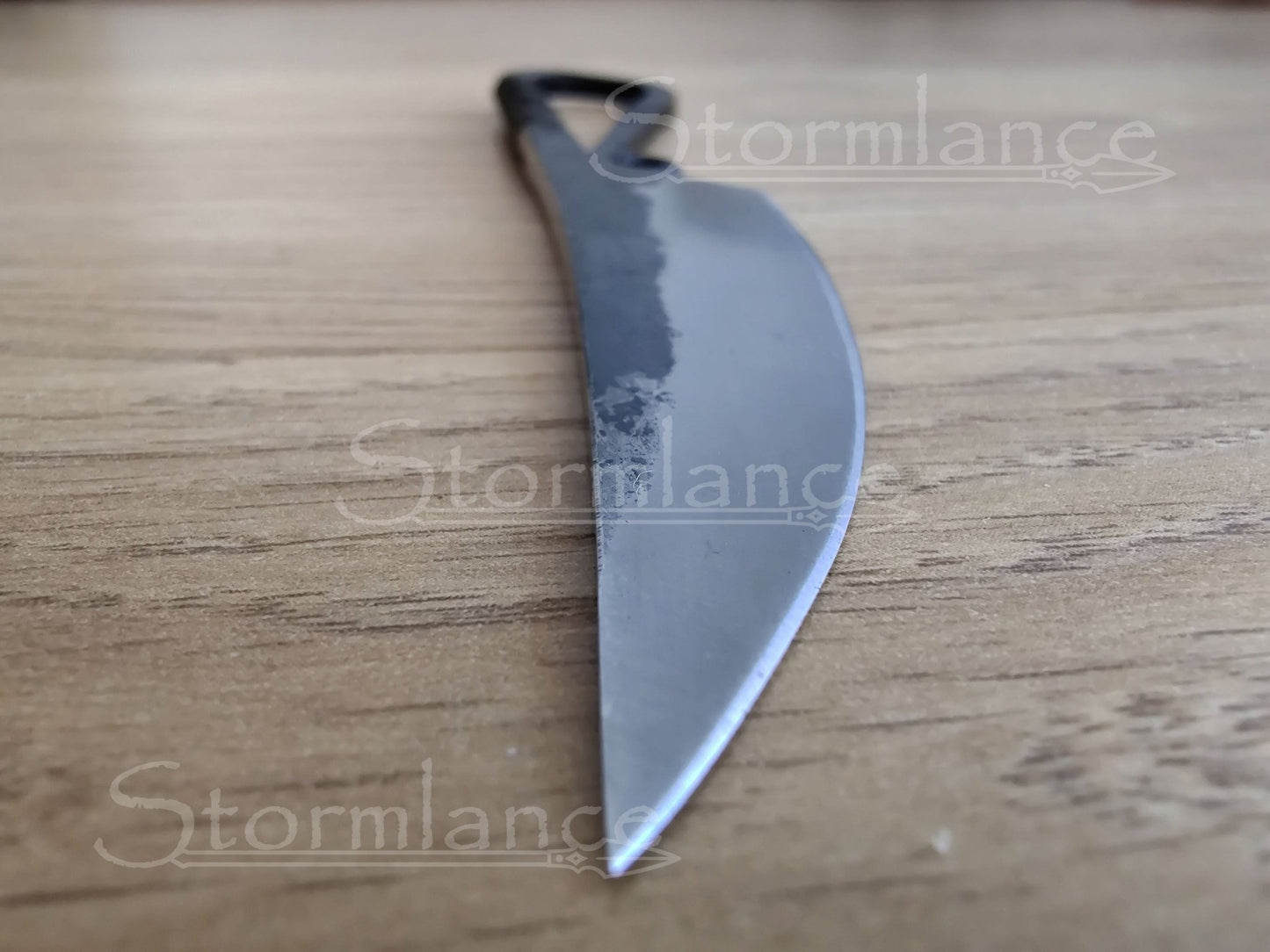 Hand - Forged Viking Krumkniv, High - Carbon Steel - Stormlance