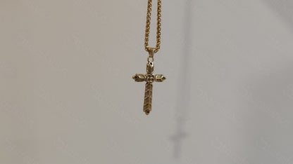 Athelstan Cross Pendant, Stainless Steel