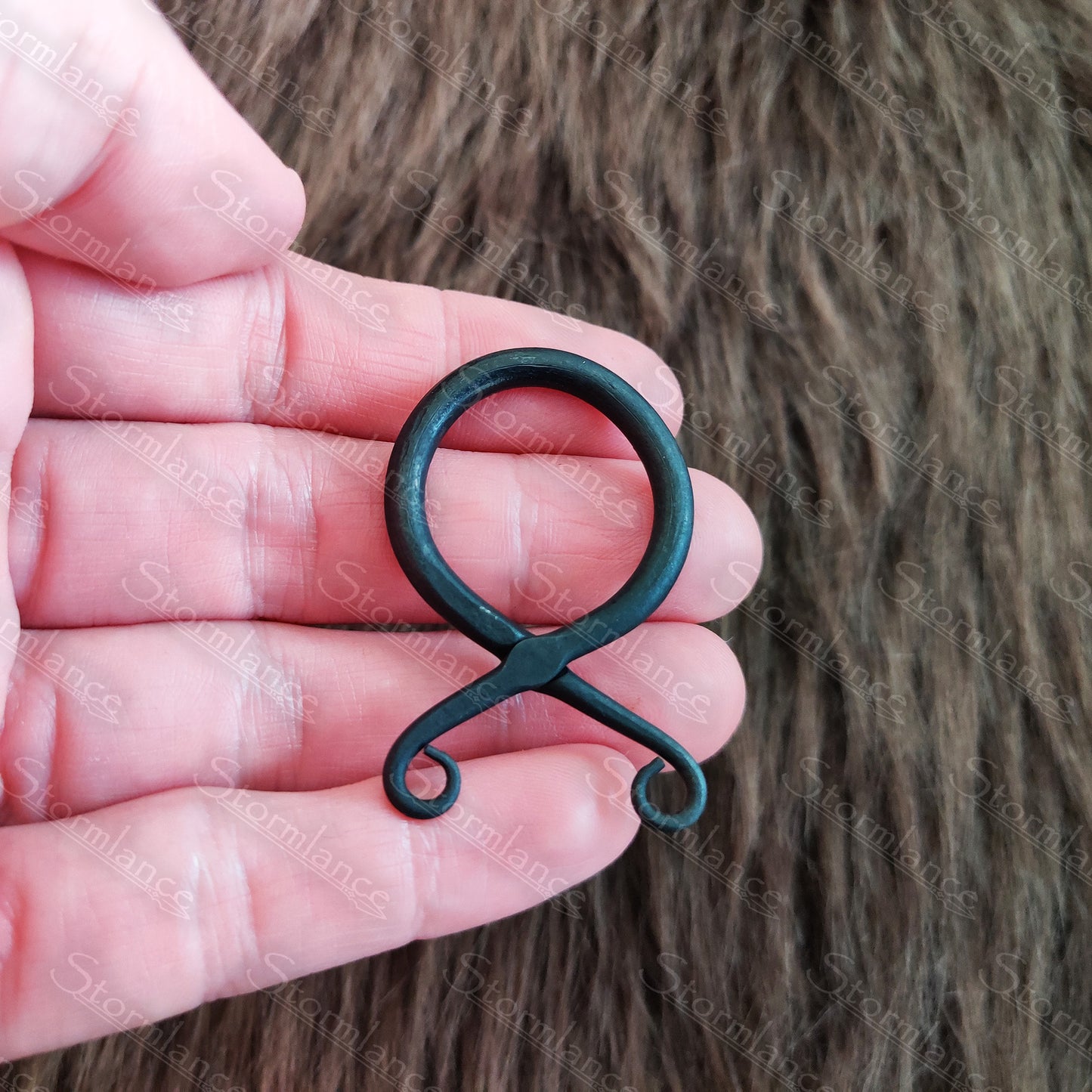 Troll Cross Pendant (Classic), Iron