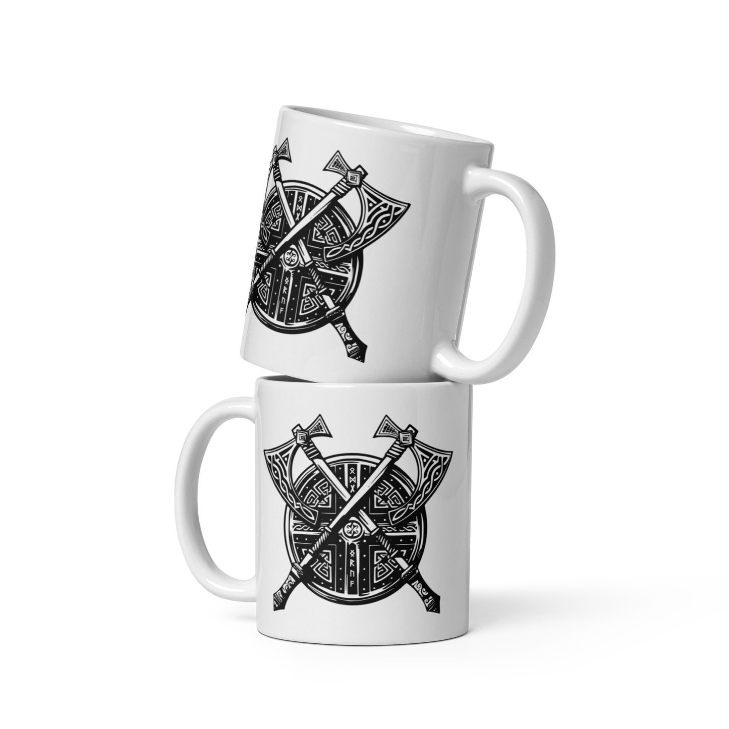 Viking 11 Oz Mug - Shield and Axes