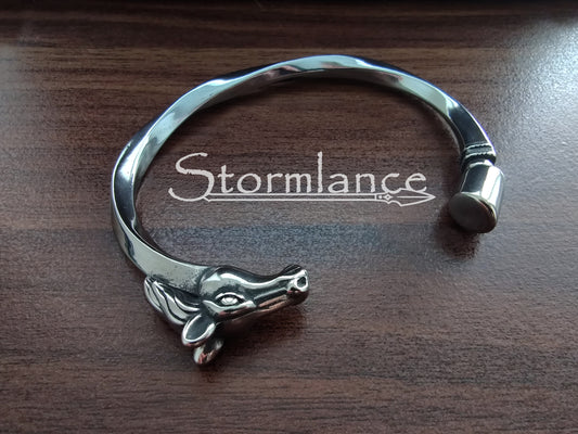 Sleipnir Arm Ring, Stainless Steel