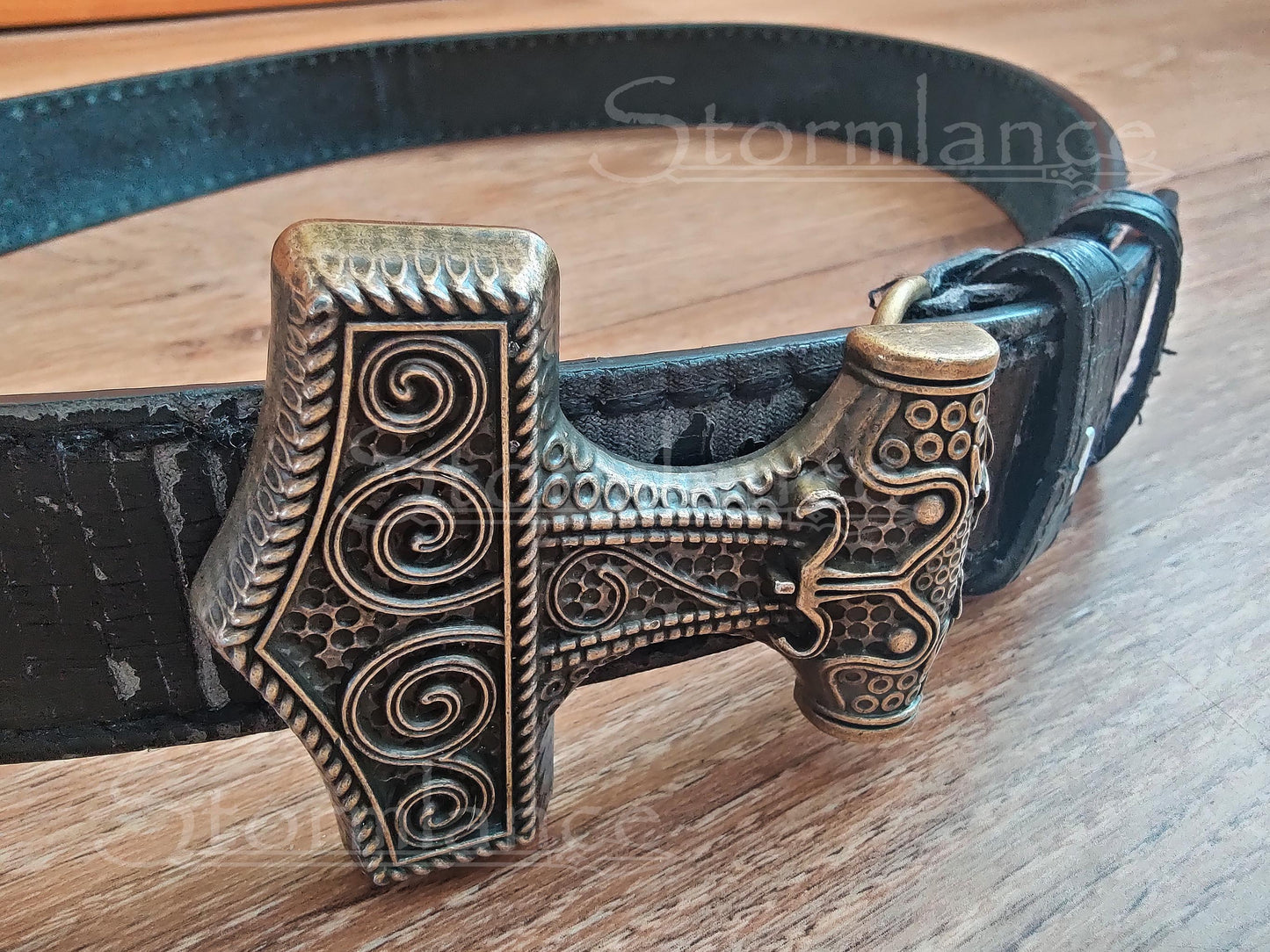 Viking Belt Buckle, Stainless Steel