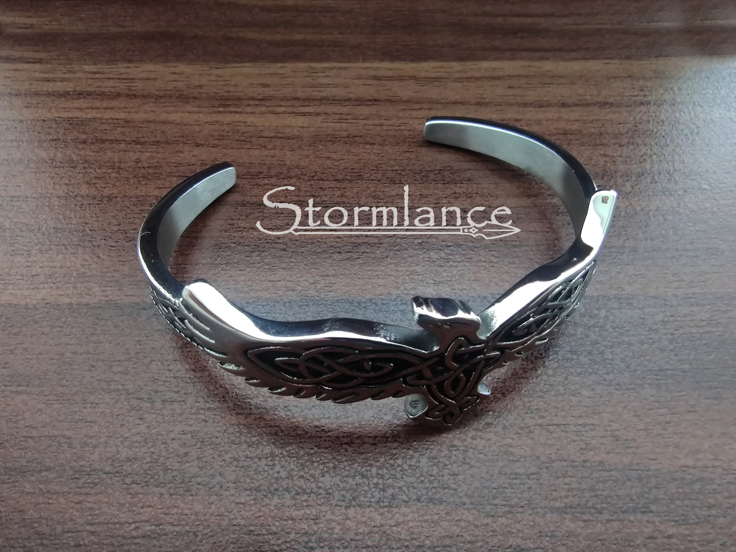 Raven Bracelet, Stainless Steel