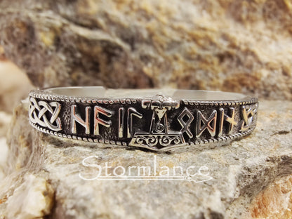 Mjolnir Bracelet, Stainless Steel