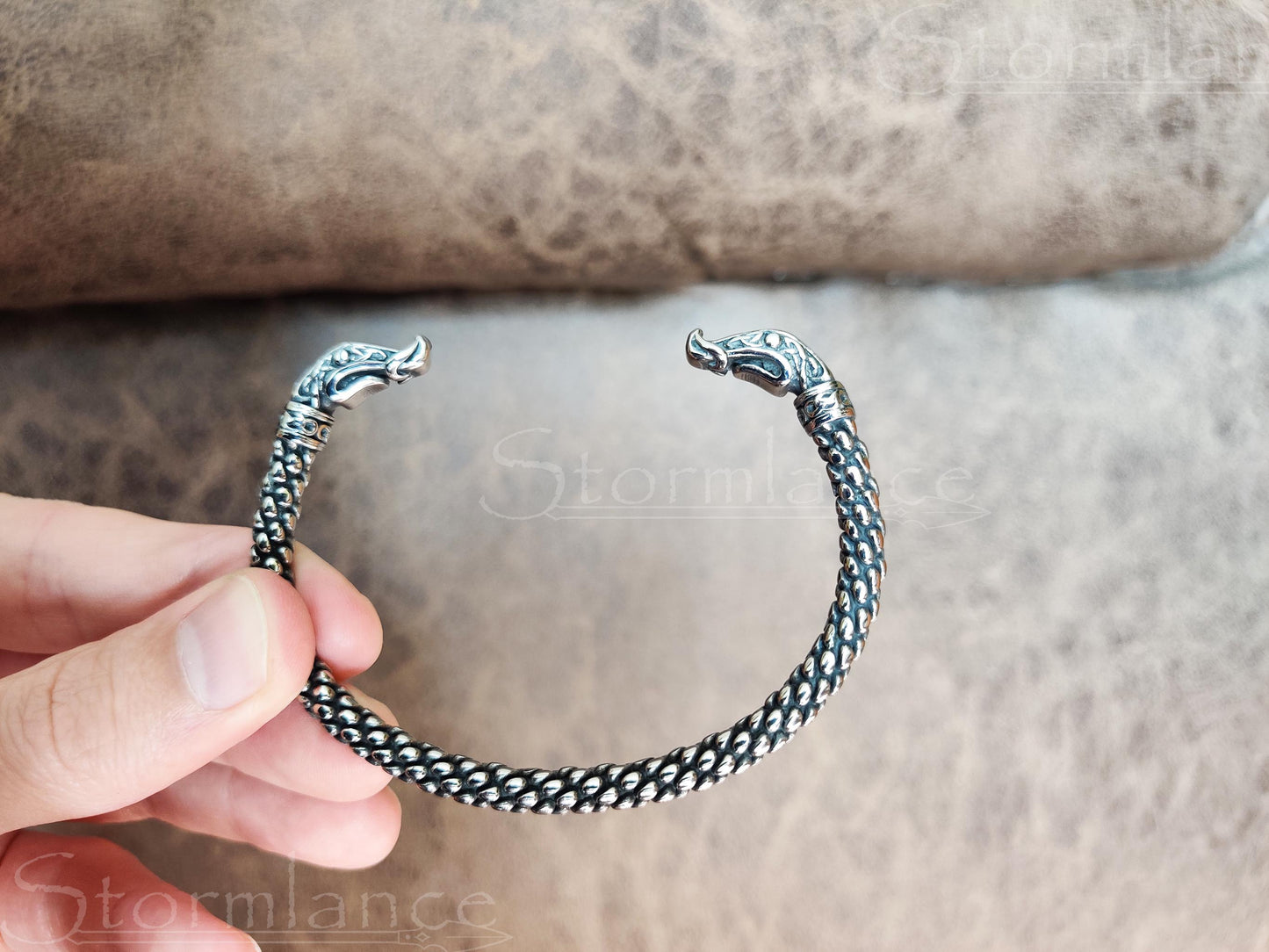 Ragnar Arm Ring, Stainless Steel