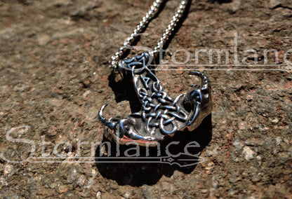 Mjolnir Pendant, Stainless Steel