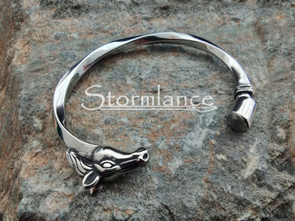 Sleipnir Arm Ring, Stainless Steel