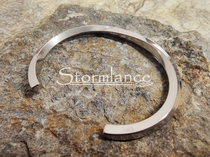 Modern Viking Bangle, Stainless Steel