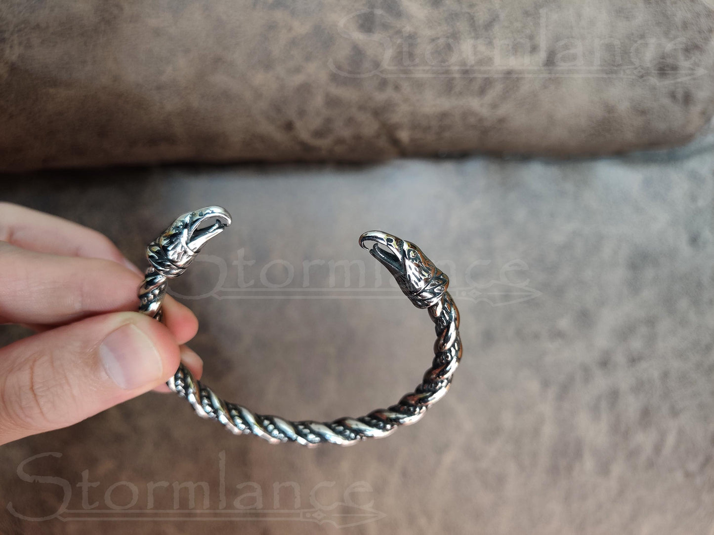 Odin's Ravens Bracelet, Stainless Steel