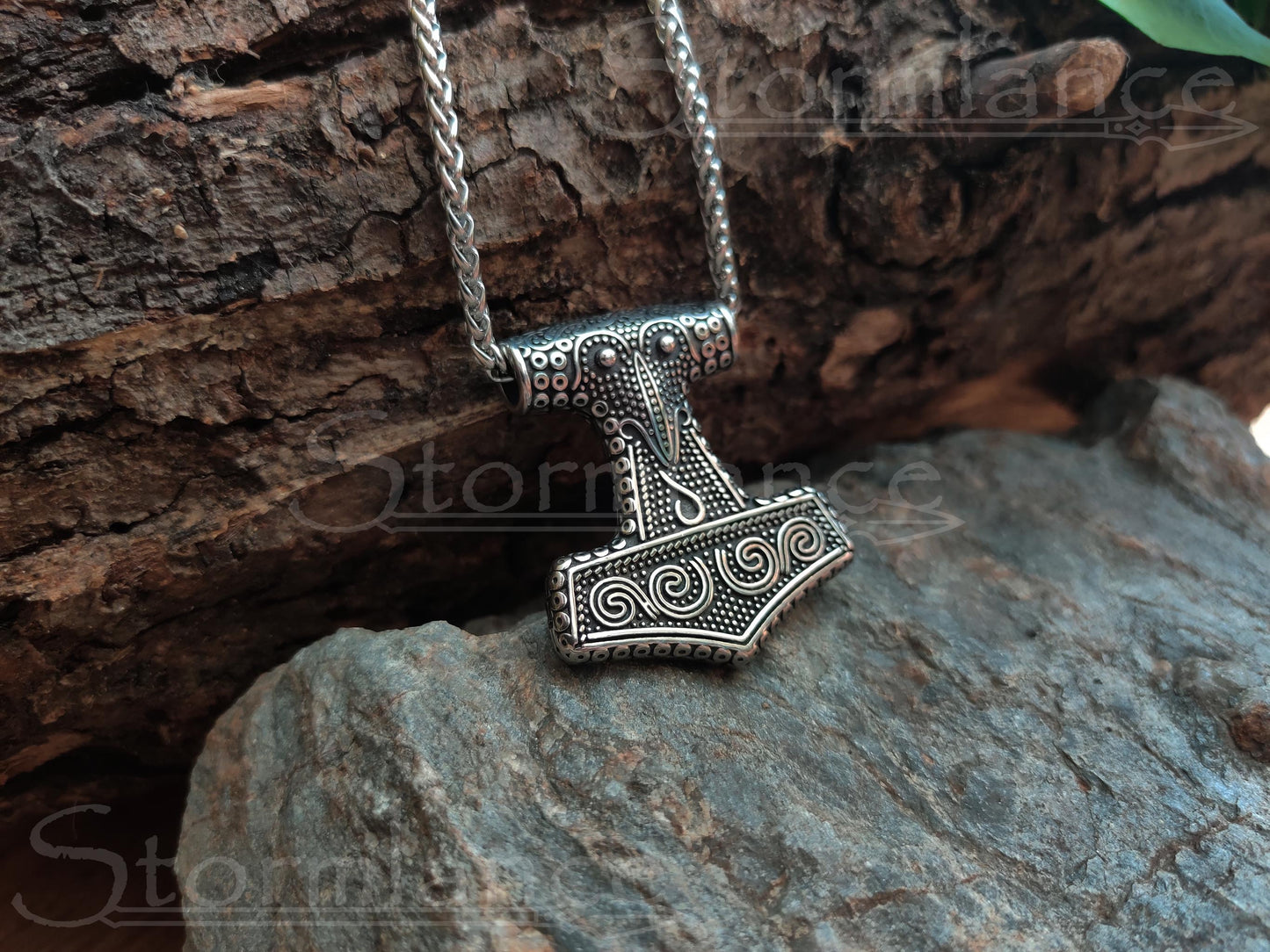 Skane Mjolnir Pendant, Stainless Steel