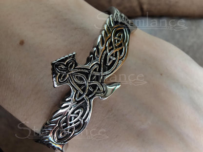 Raven Bracelet, Stainless Steel