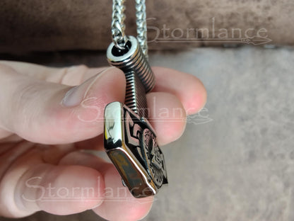 Mjolnir Pendant, Stainless Steel