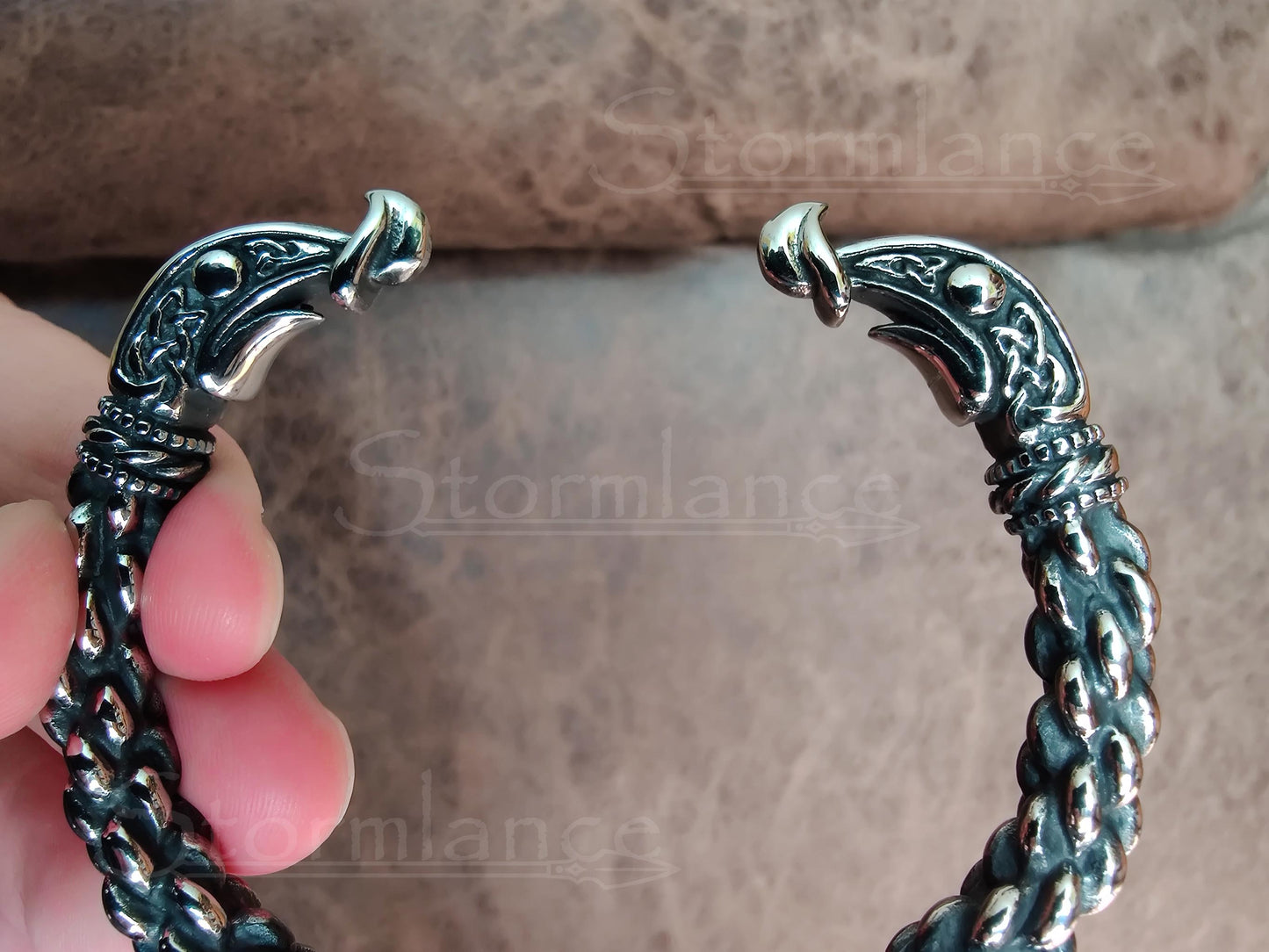 Ragnar Lothbrok Arm Ring, Stainless Steel