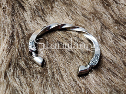 Sleipnir Arm Ring, Stainless Steel